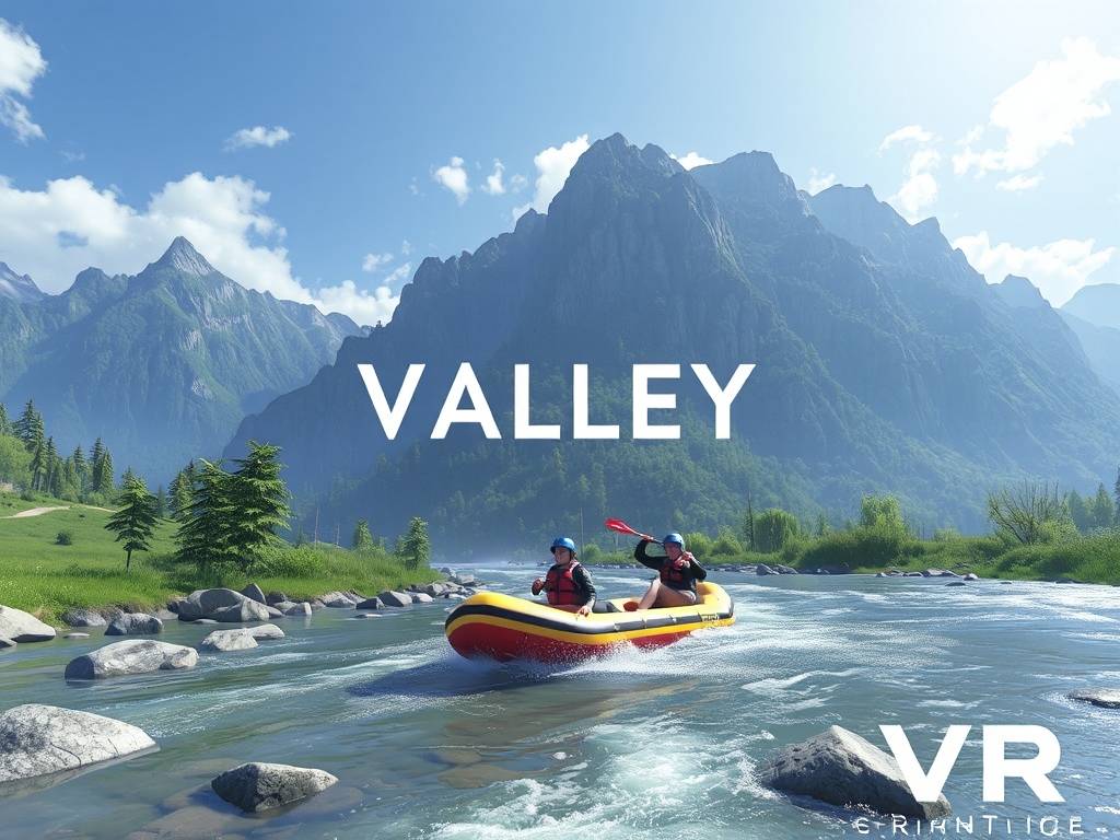 “Valley Simulator VR“ River Rafting DLC