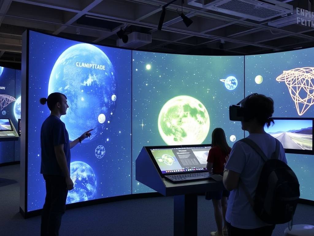 “Science Museum Simulator VR“ Interactive Exhibits